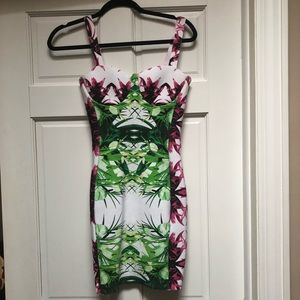 Gracia floral mini dress